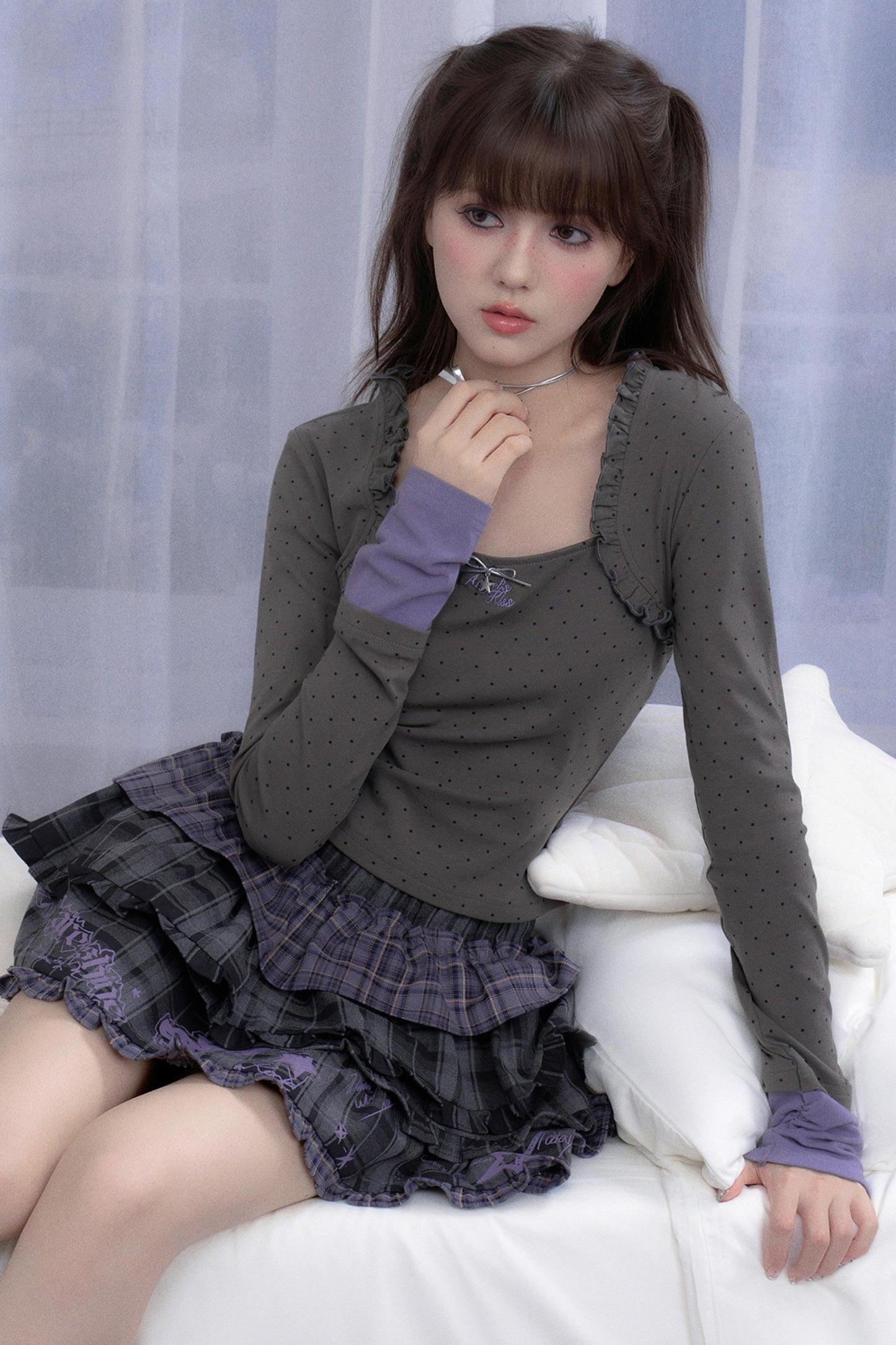 Sweet Vintage Crop Shirt