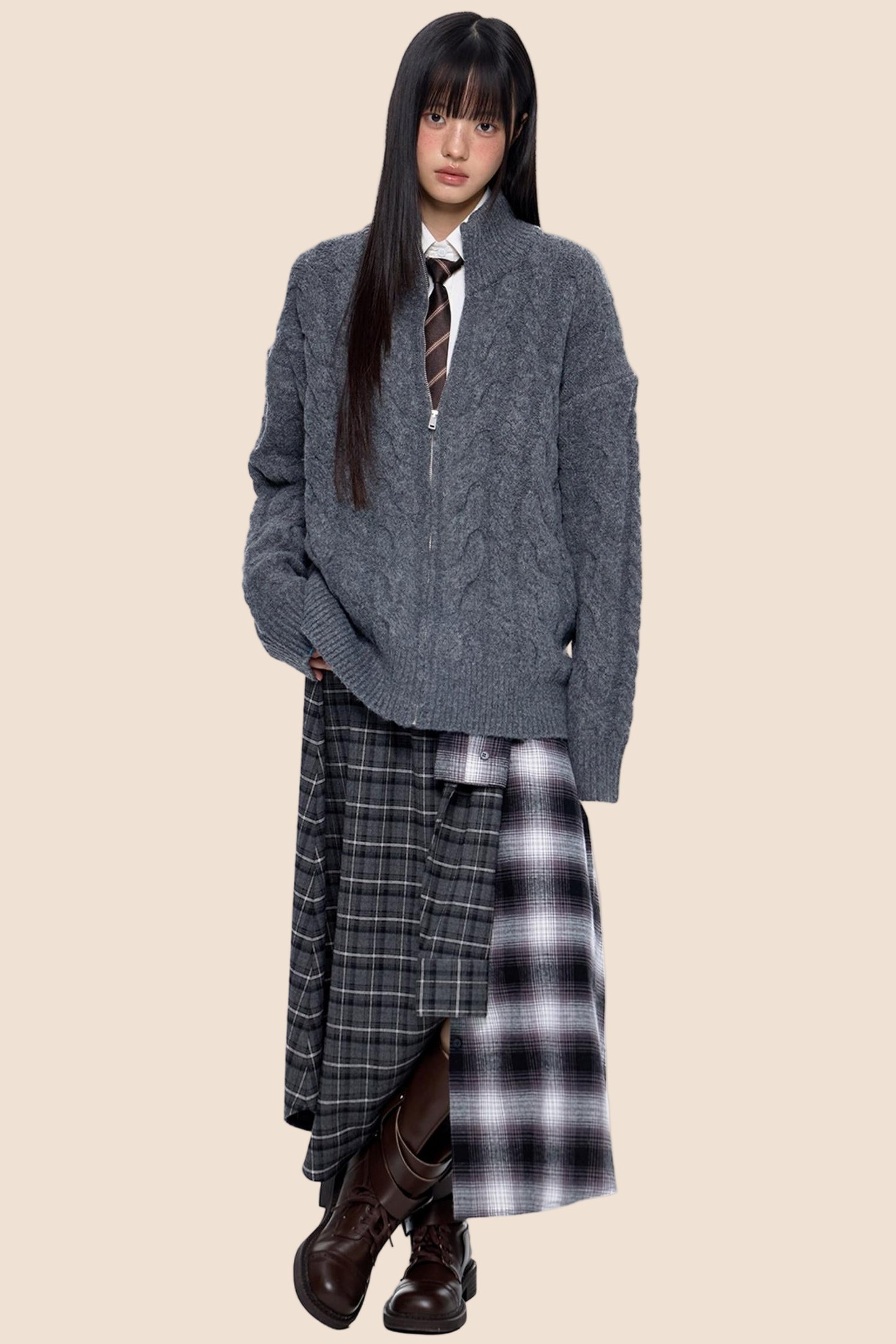 Twisted Knit Cardigan