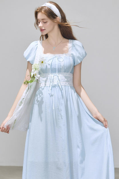 Patchwork A-Line Dress