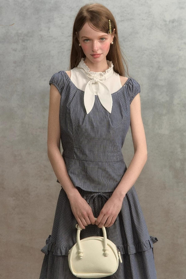 French Lace A-Line Skirt Set-Up