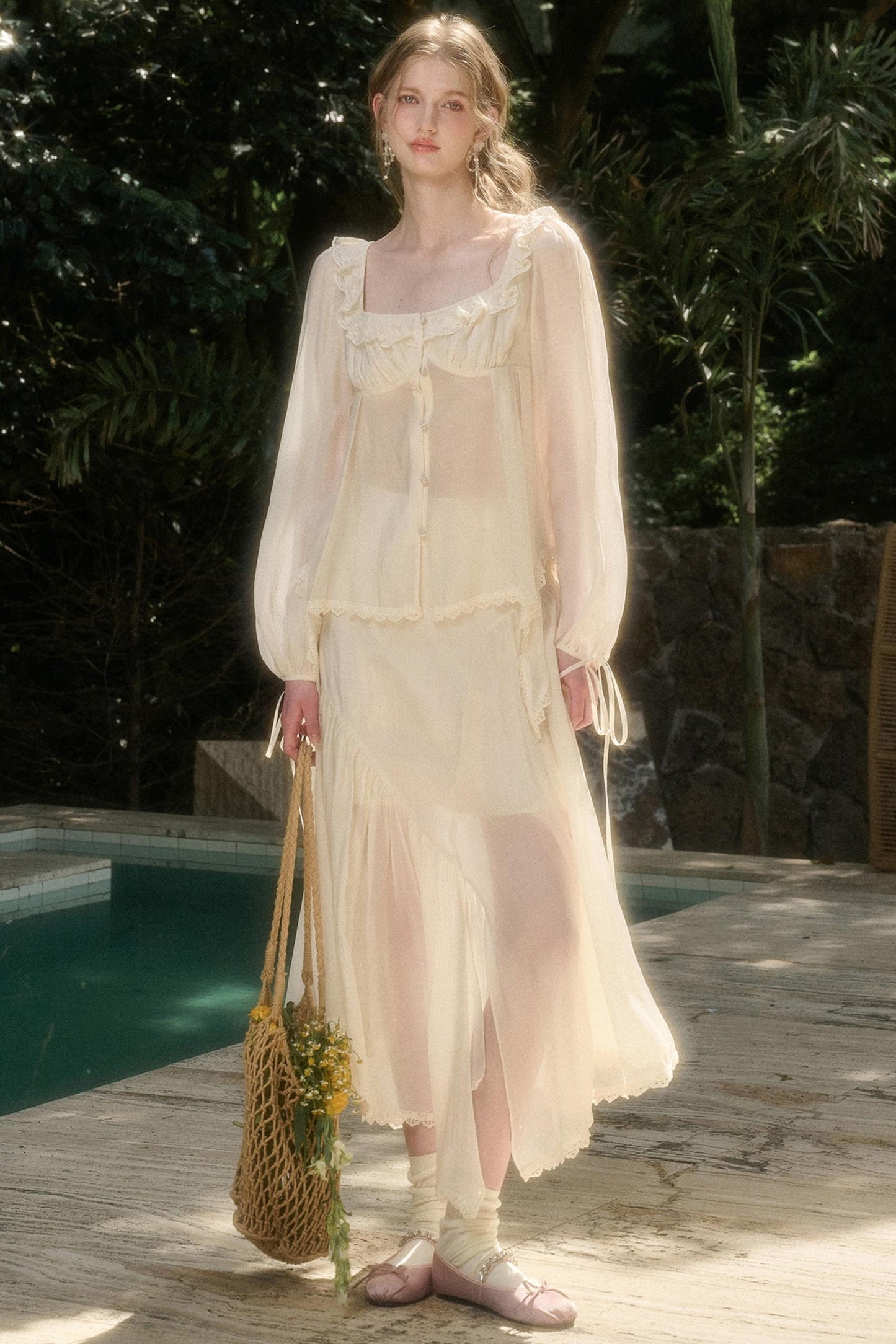 Galaxy Tencel Air Fabric Skirt Set-Up