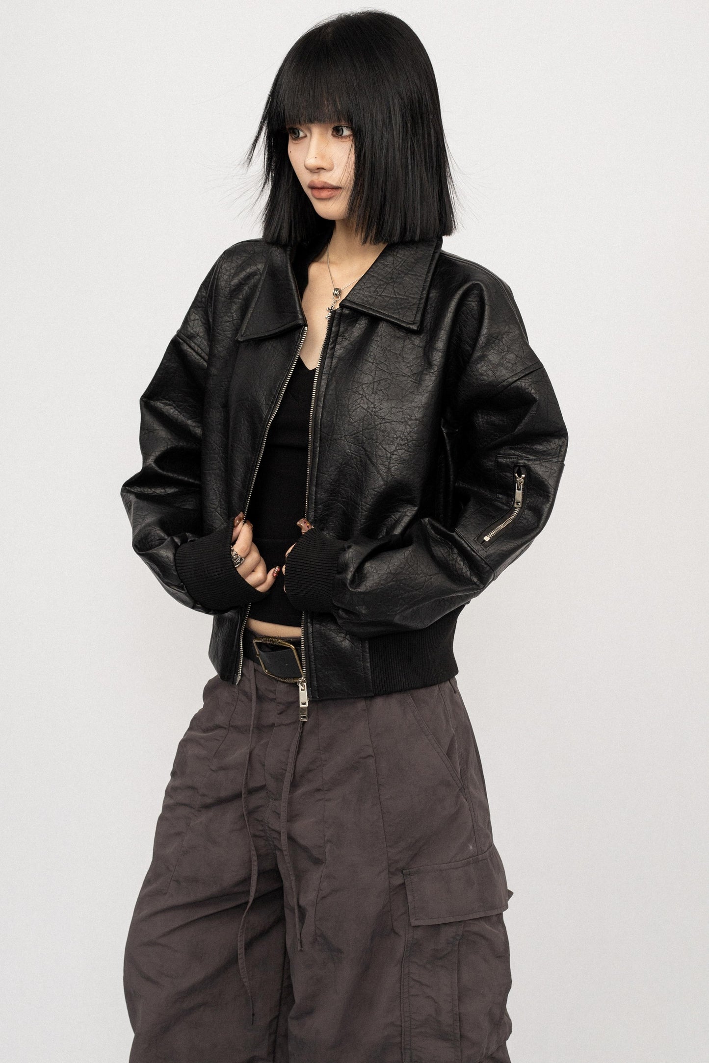 American Spice Girl Leather Jacket