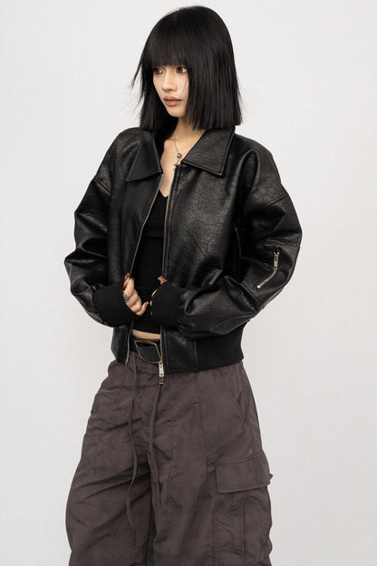 American Spice Girl Leather Jacket