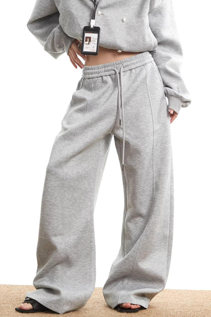 American Gray Hooded Sweatshirt Set-Up