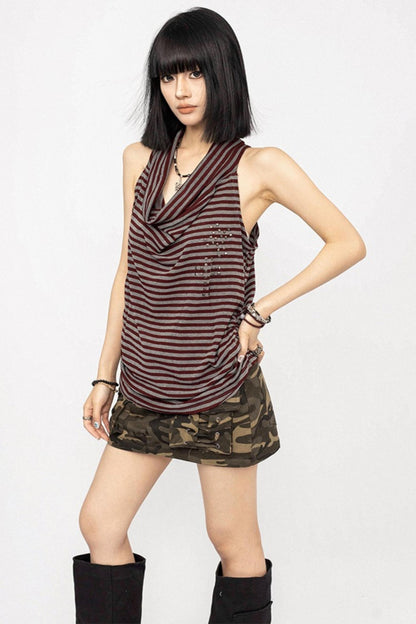 Swing Collar Halterneck Camisole