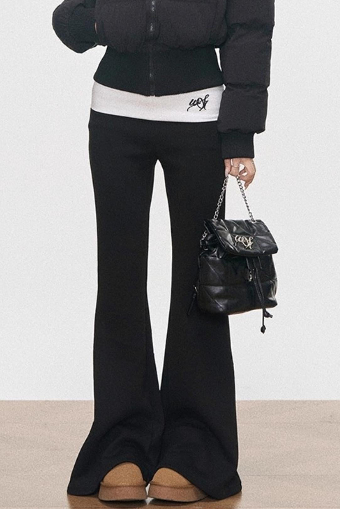 Fur Collar Cotton Jacket Set-Up