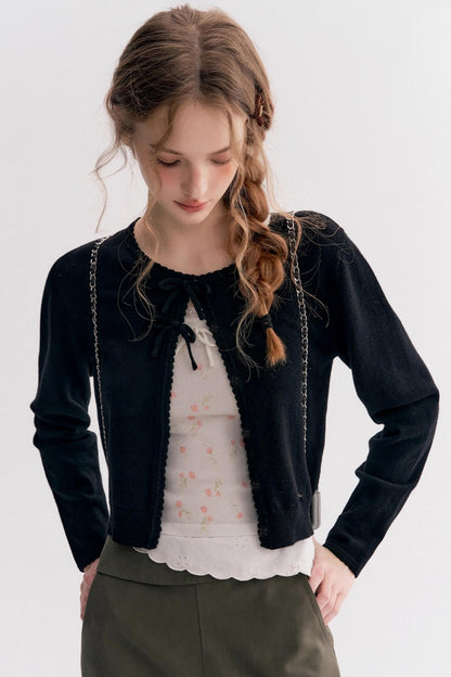 Autumn Story Lace Cardigan