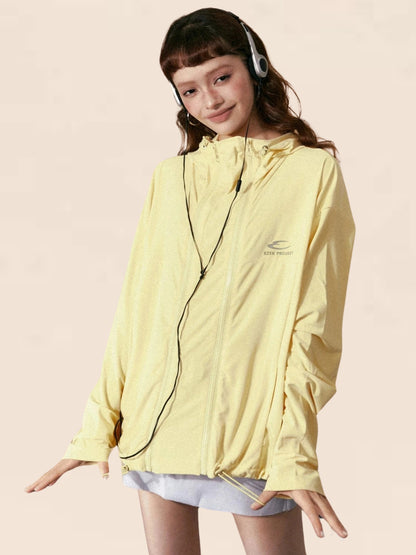 Hooded Regular Long Sleeved Loose Jacket