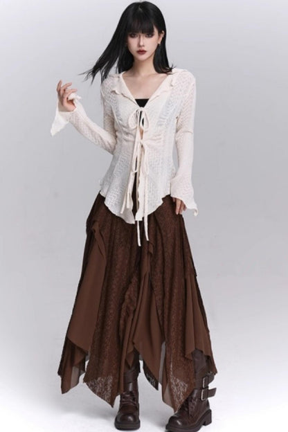 Ghost Girl Knitted Cardigan