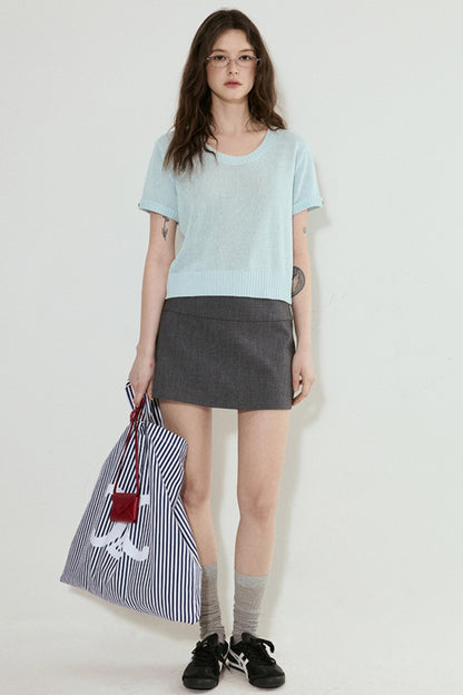 Summer Versatile Split Skirt