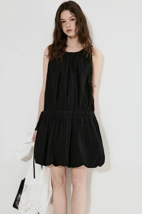 Three-Dimensional Halter Dress