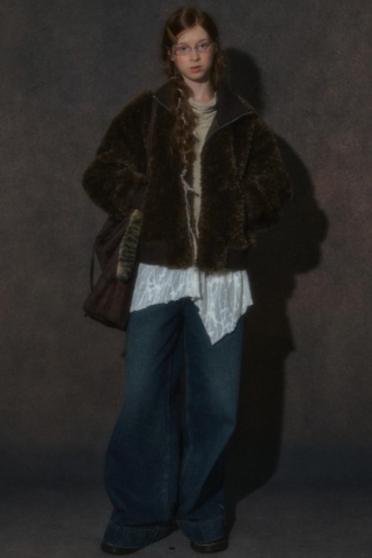 Thickened Lambswool Suede Jacket