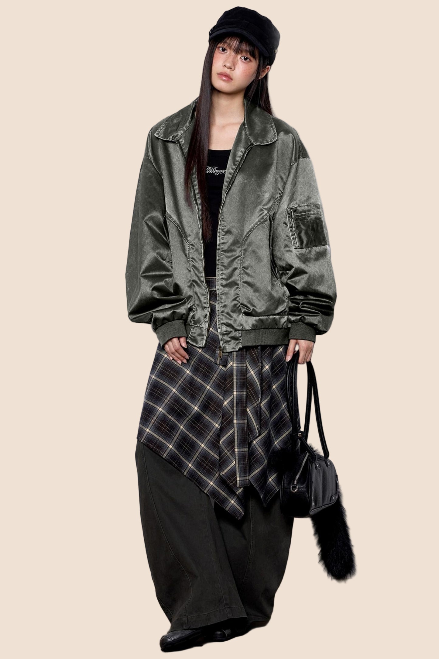 Functional Vintage Flight Jacket