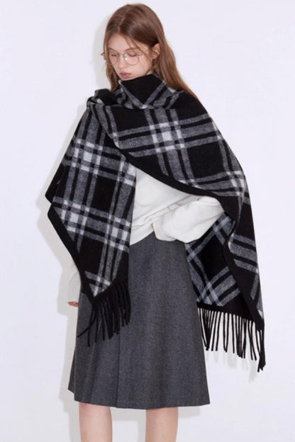 Soft Glutinous Sheep Wool Shawl