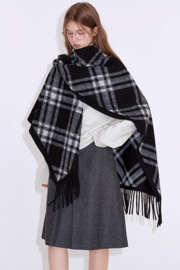 Soft Glutinous Sheep Wool Shawl