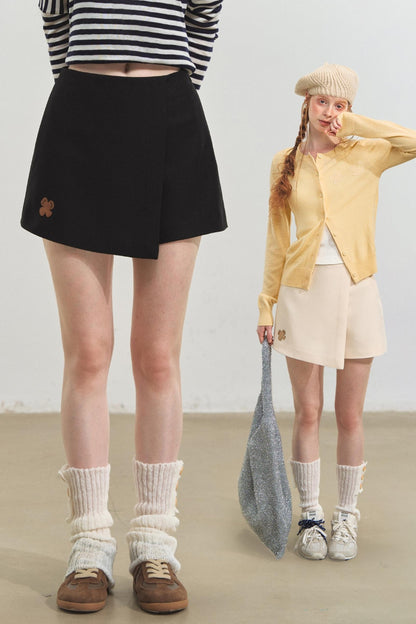 Fun Flower Culottes Skirt