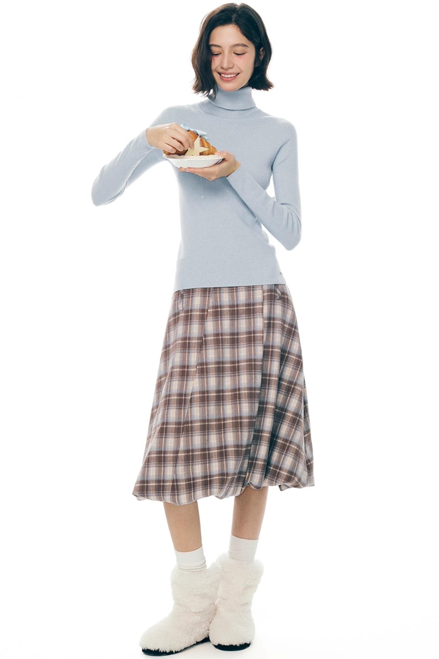 Winter Colorist Turtleneck Top