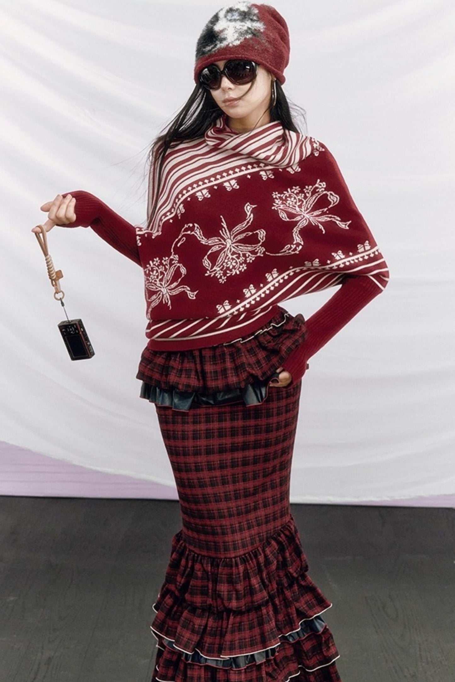 Josephine Ribbon Batwing Sweater