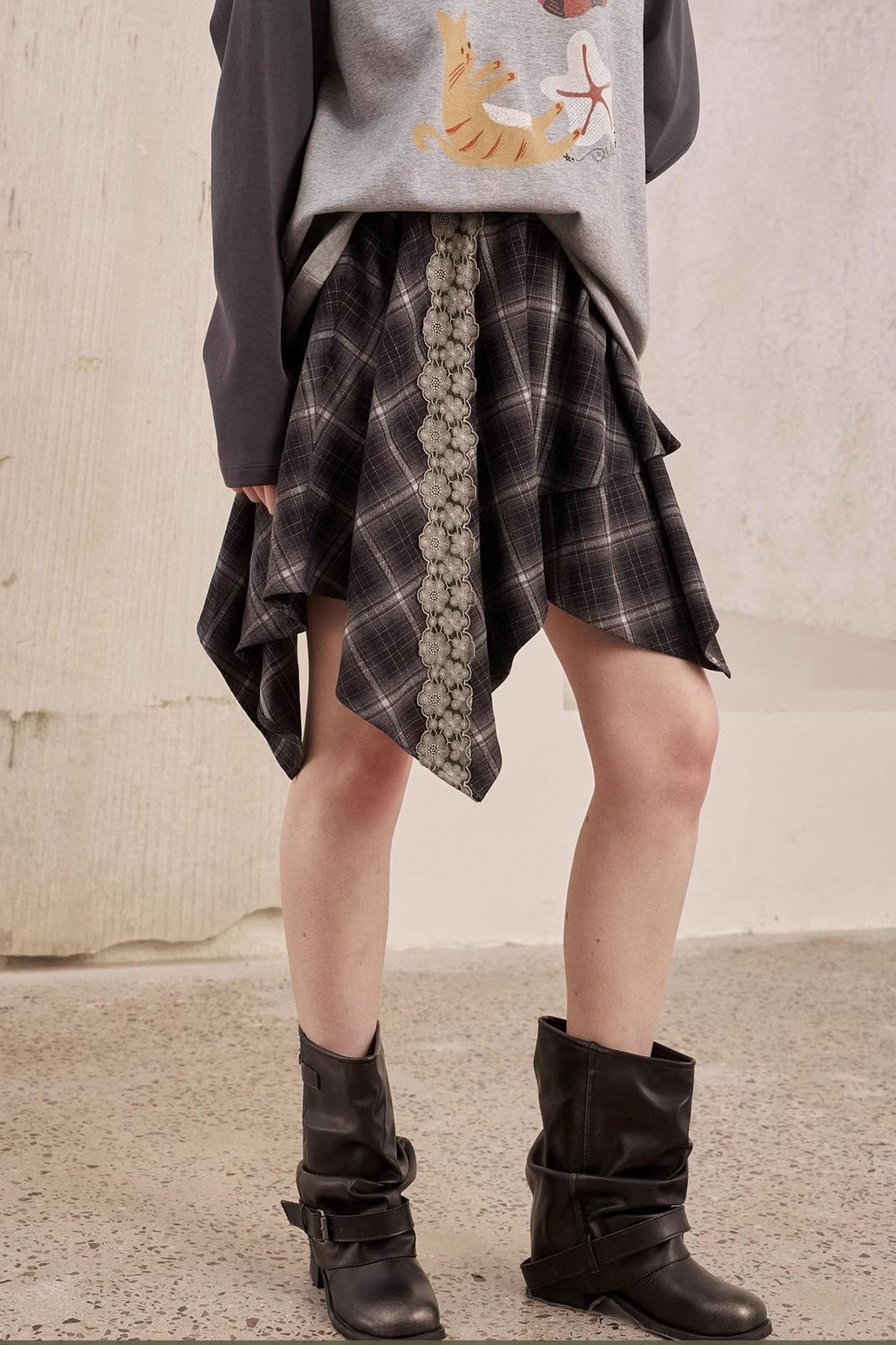 New Fall A-Line Short Skirt