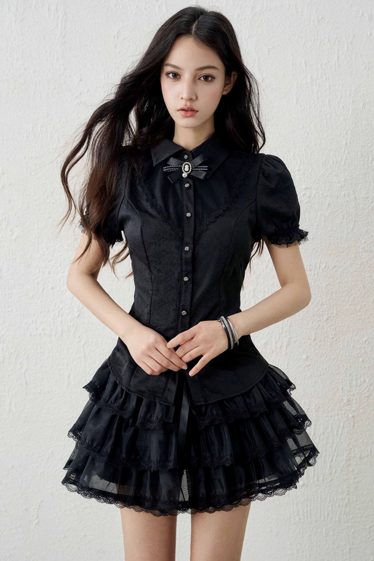 Ghost Girl Puff Sleeve Top