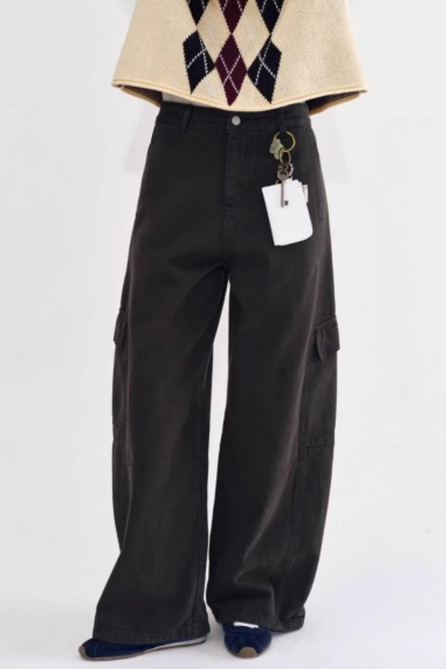 Architectural Silhouette Work Pants