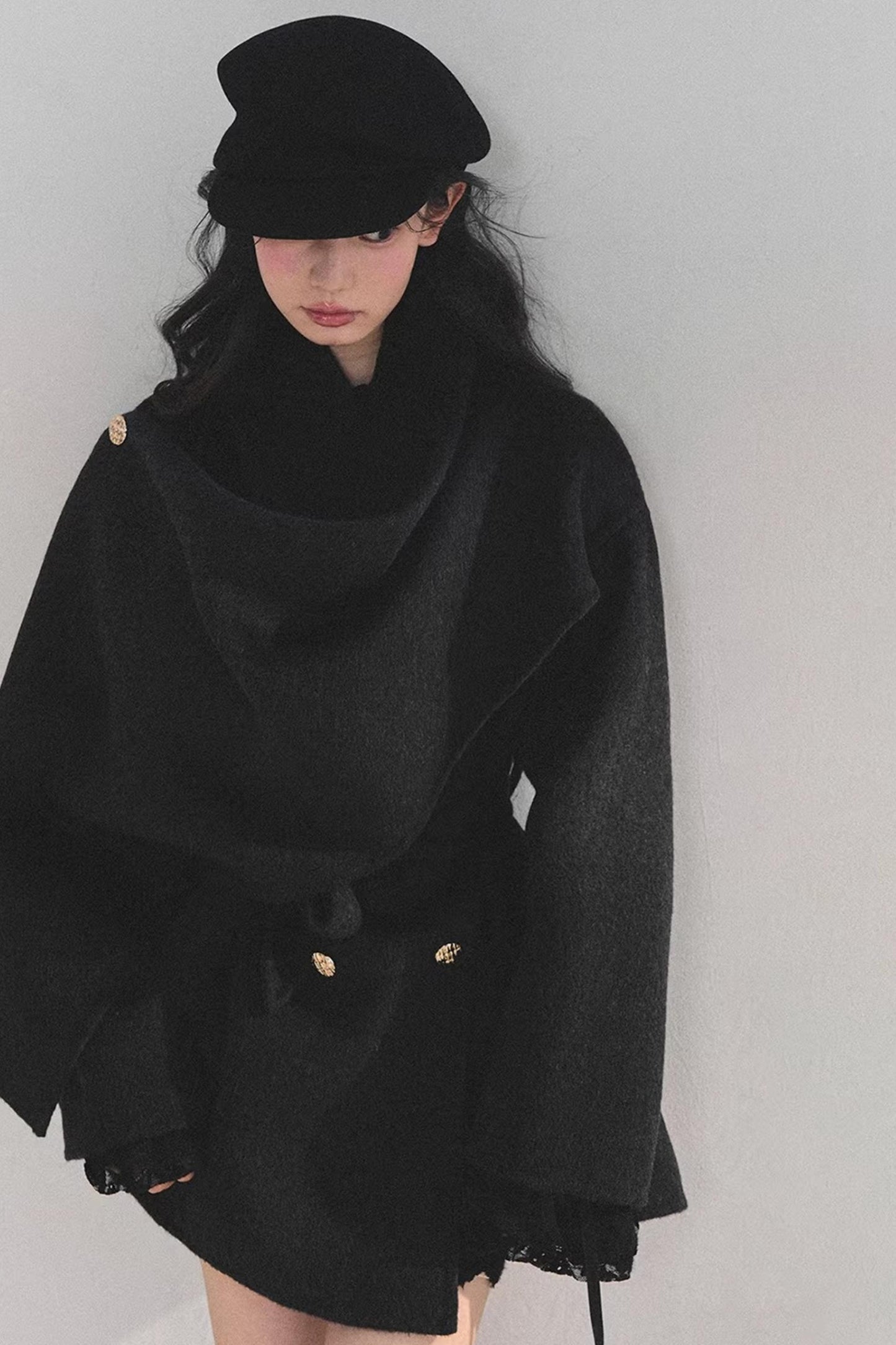 Hepburn Double-Sided Wool Coat