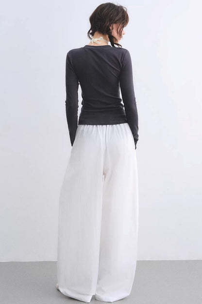 Lace Spliced Vintage Top