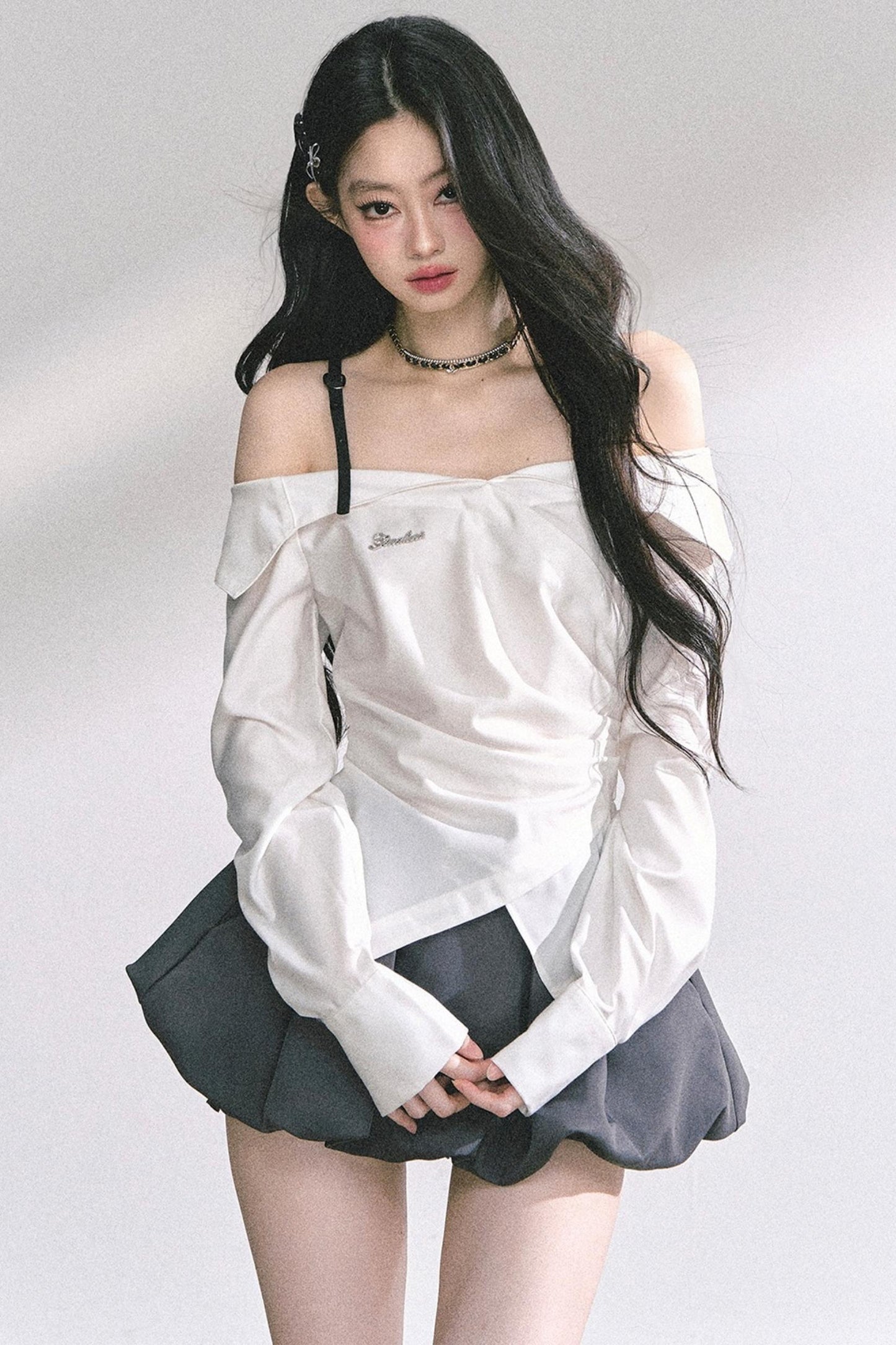 London One-Shoulder Shirt