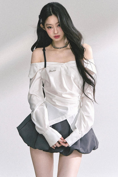 London One-Shoulder Shirt