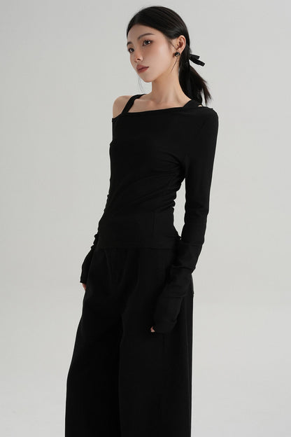 Long Sleeves Layered T-Shirt Set