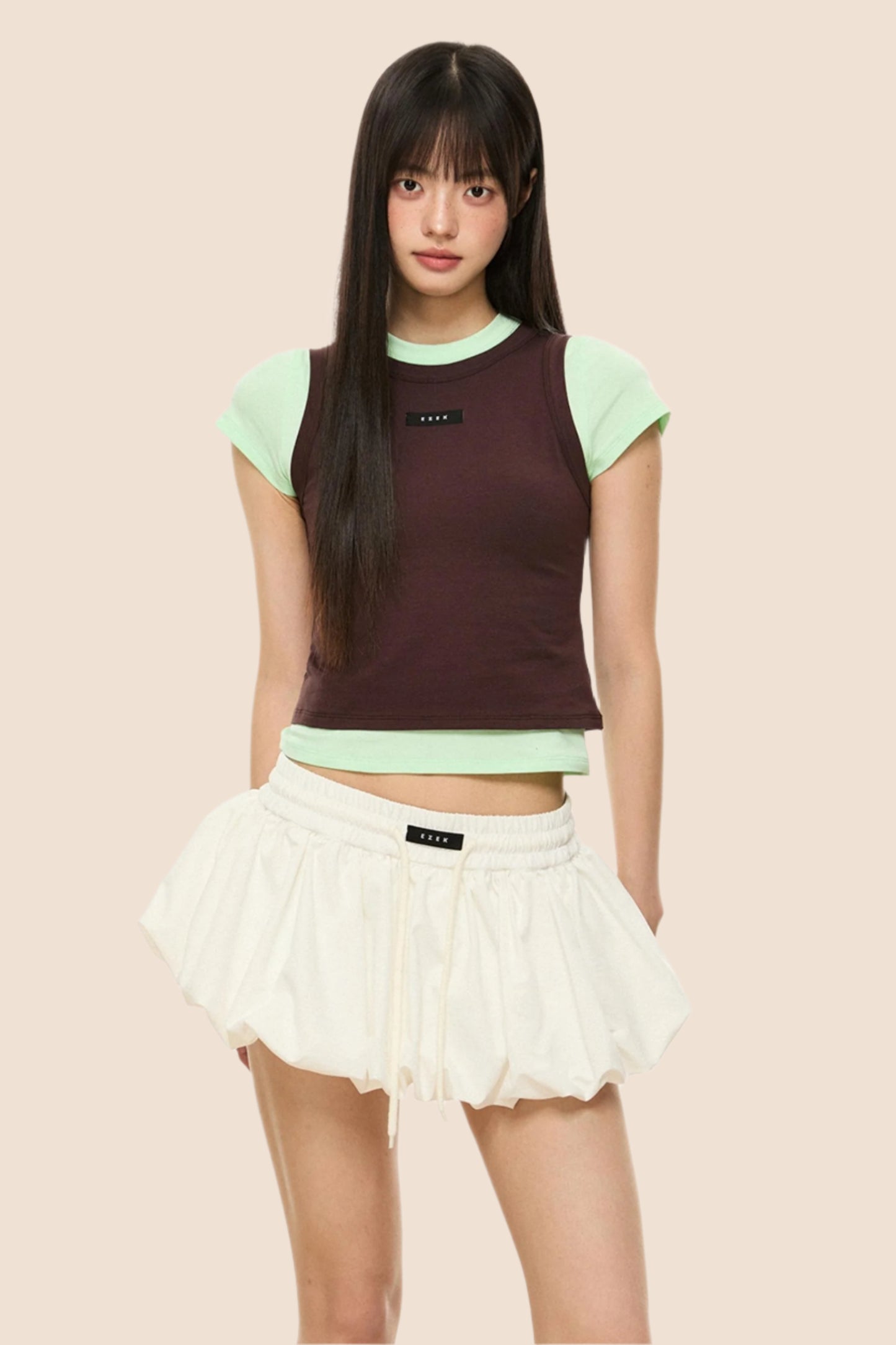 Colorblock T-Shirt Set