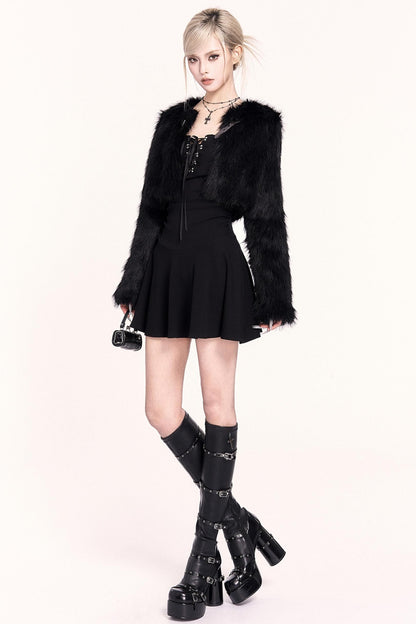 Elegant Eco-Friendly Fur Coat