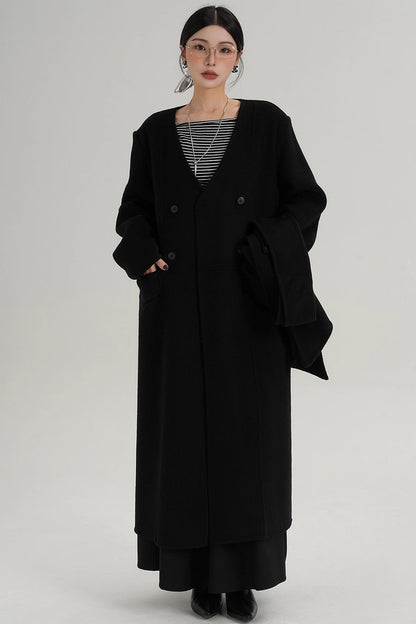 Wool Reversible Coat