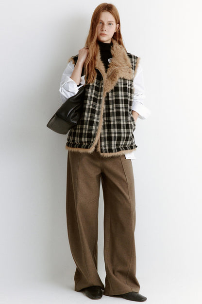 Warm Wool Fleece Vest