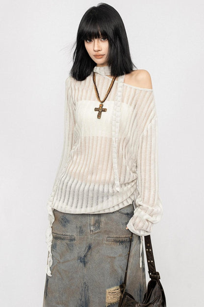 Spice Girl Off-the-Shoulder Top