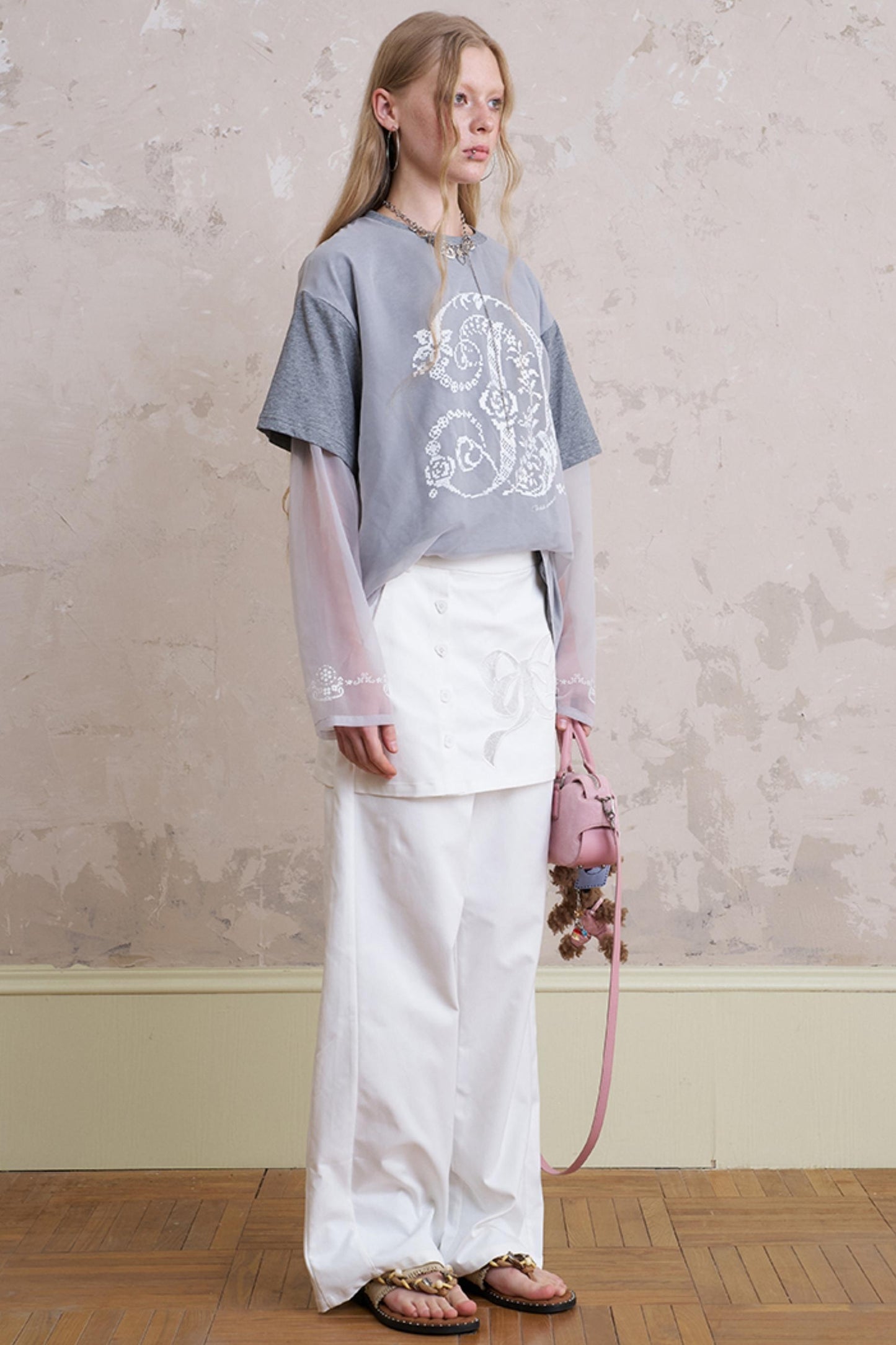 Summer Lace Skirt-Pants