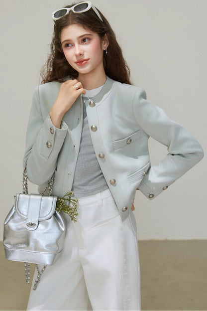 Autumn Suede Short Jacket