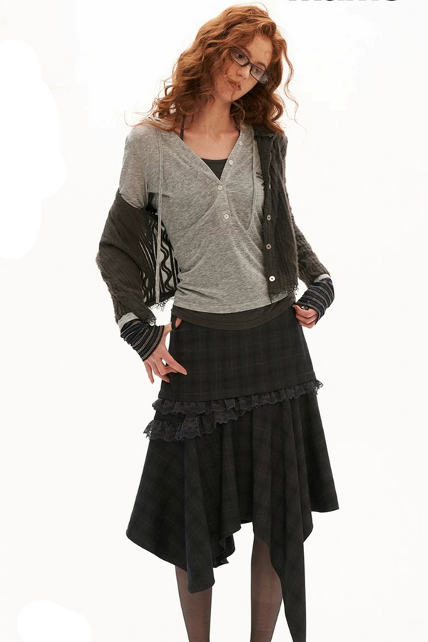 Tencel Snowflake Layered Top