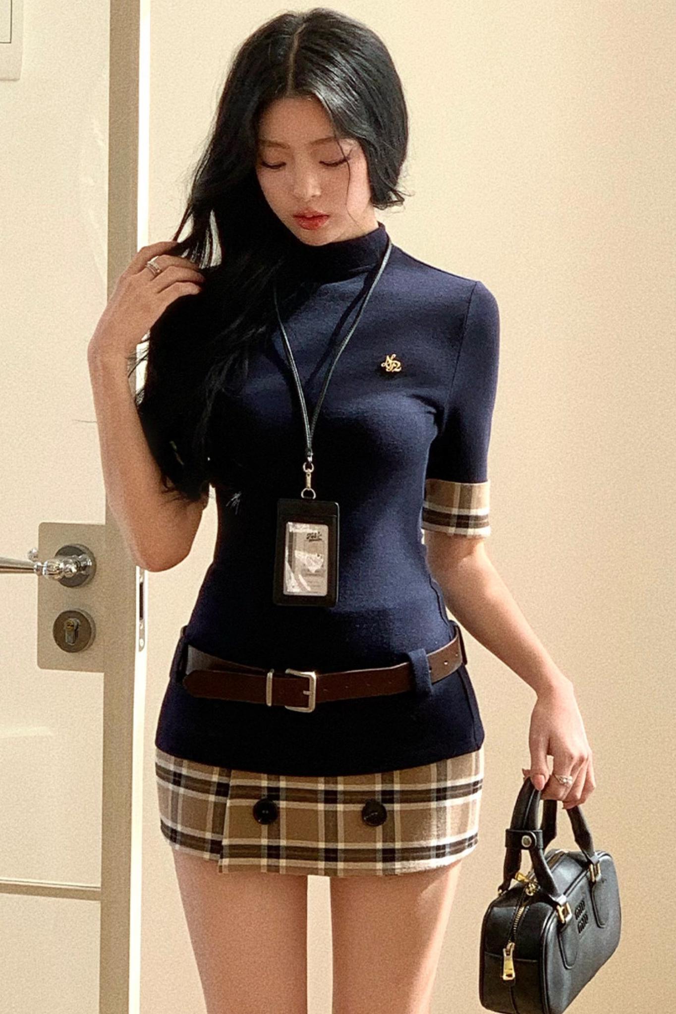 Elegant Korean-Style Two-Piece Set-Up