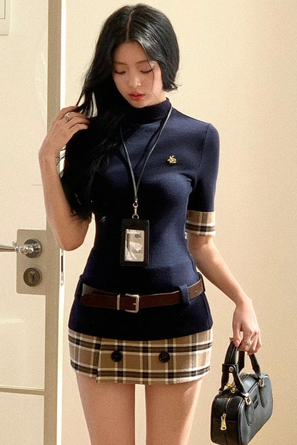 Elegant Korean-Style Two-Piece Set-Up