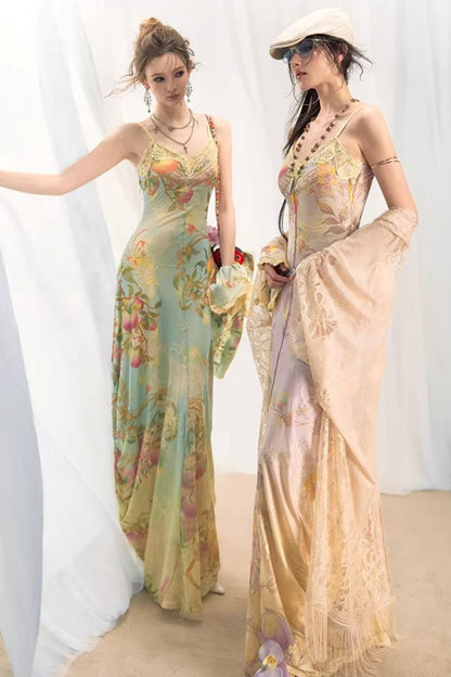 Spicy Girl Embroidered Knit Dress