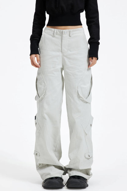 Versatile Casual Wide-Leg Pants