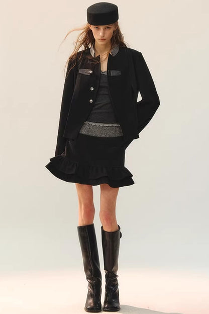 Frost Edge Beaded Halter Top