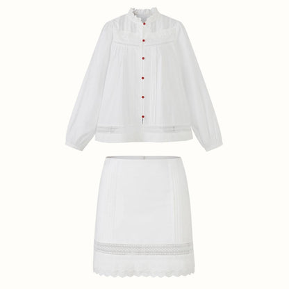 Small World Natural Cotton Skirt Set-Up