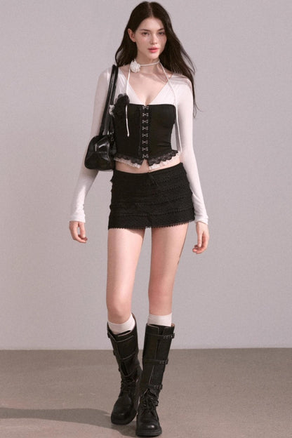 Autumn Trendy Short Skirt