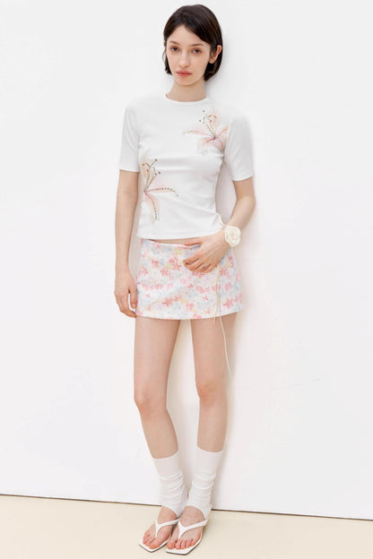 Summer Beaded Halo Skirt