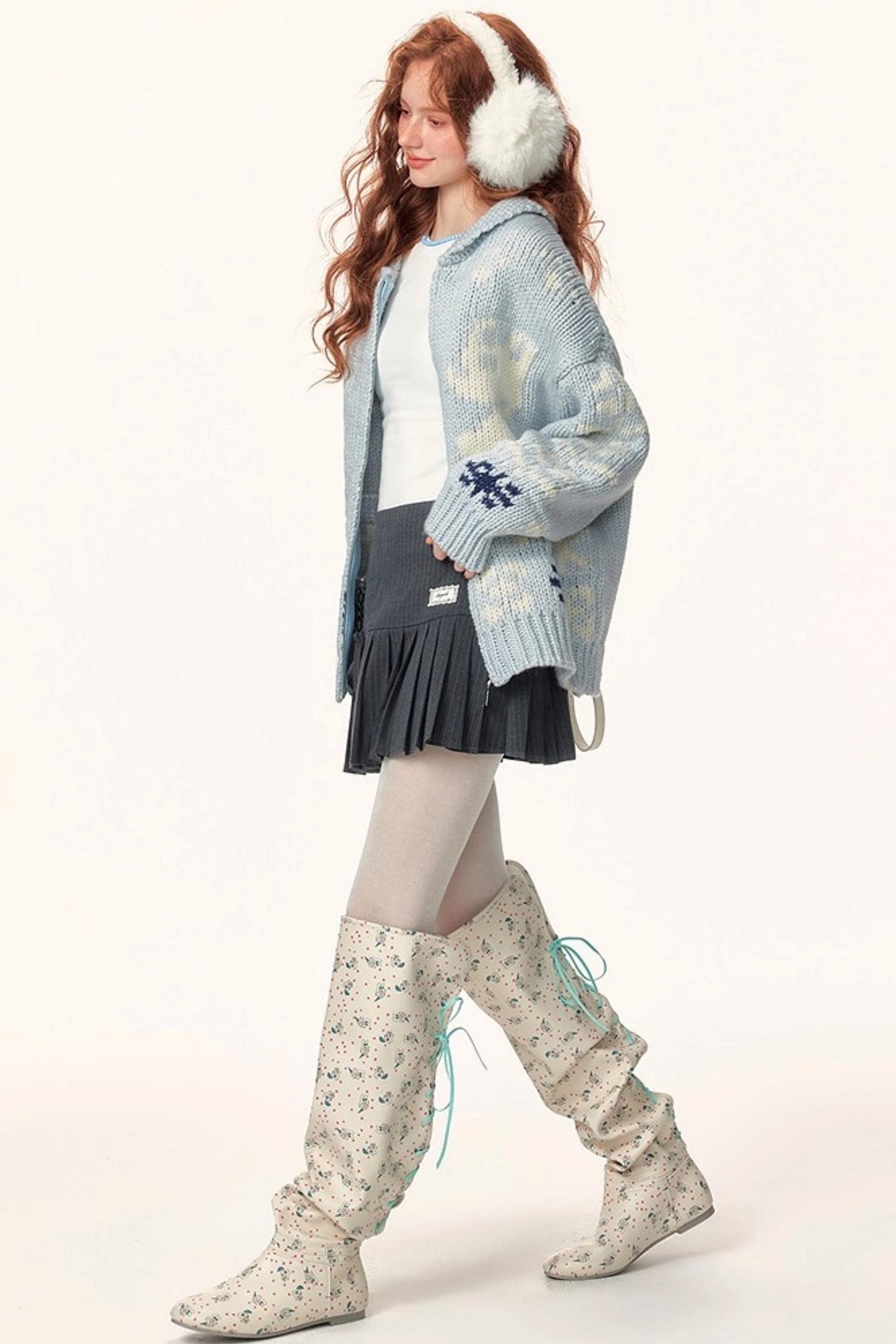 Fair Isle Jacquard Cardigan