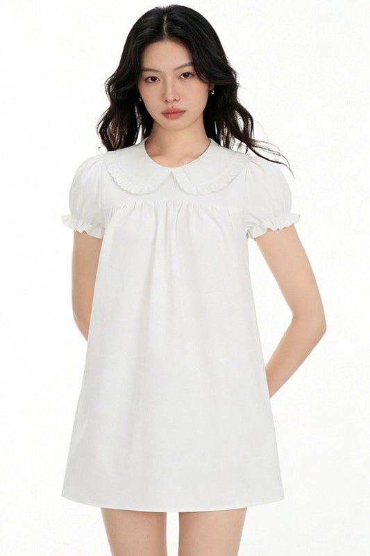 Süßes Rüschen-Puppenkleid
