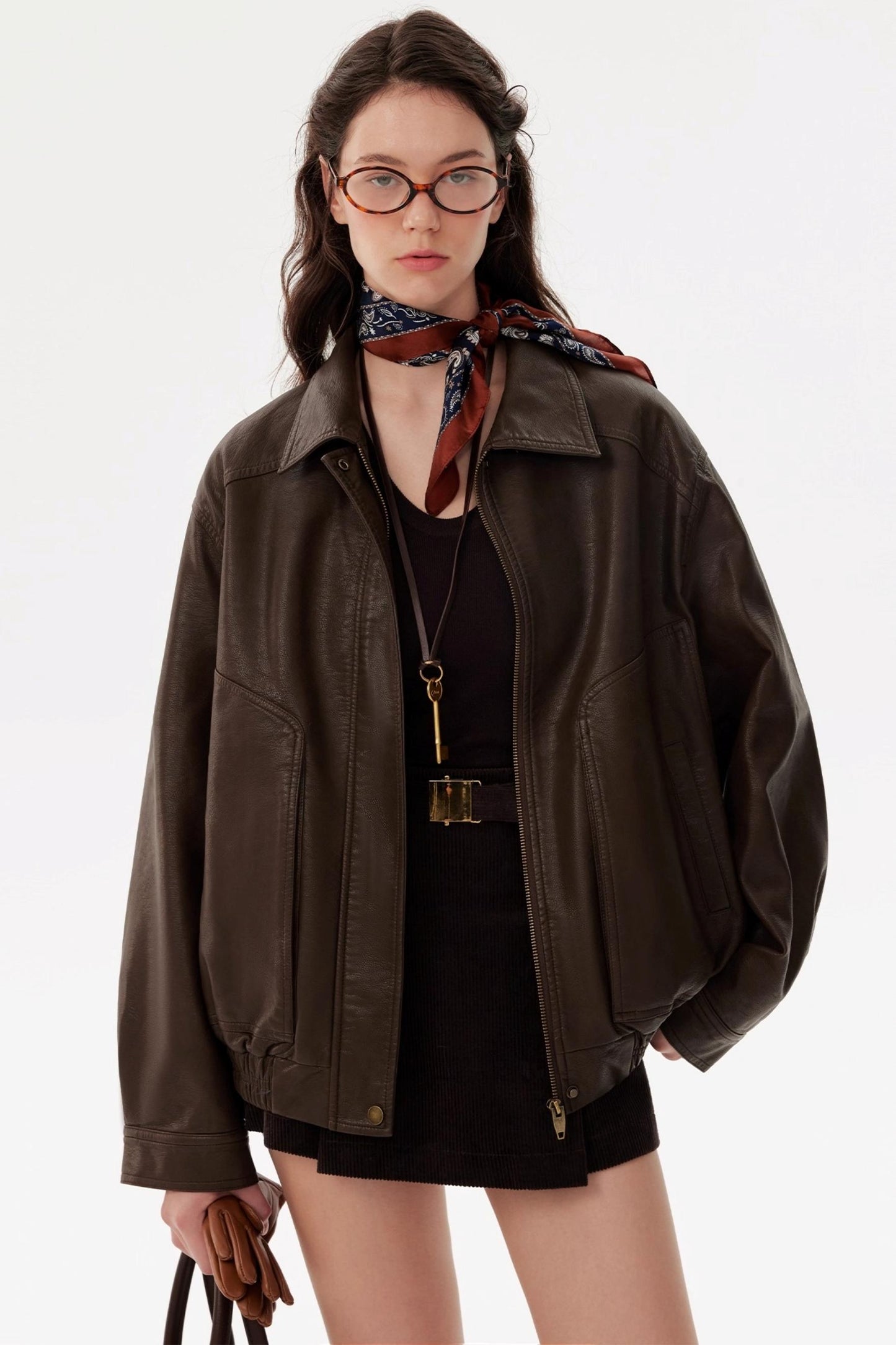 Hot Corduroy High-Waisted Mini Skirt