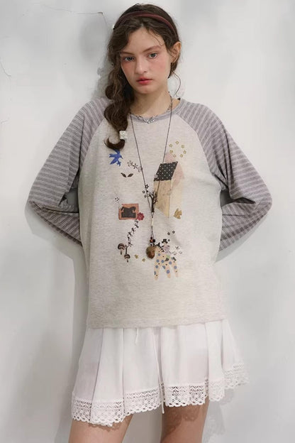 Sunday Party Striped Sweater